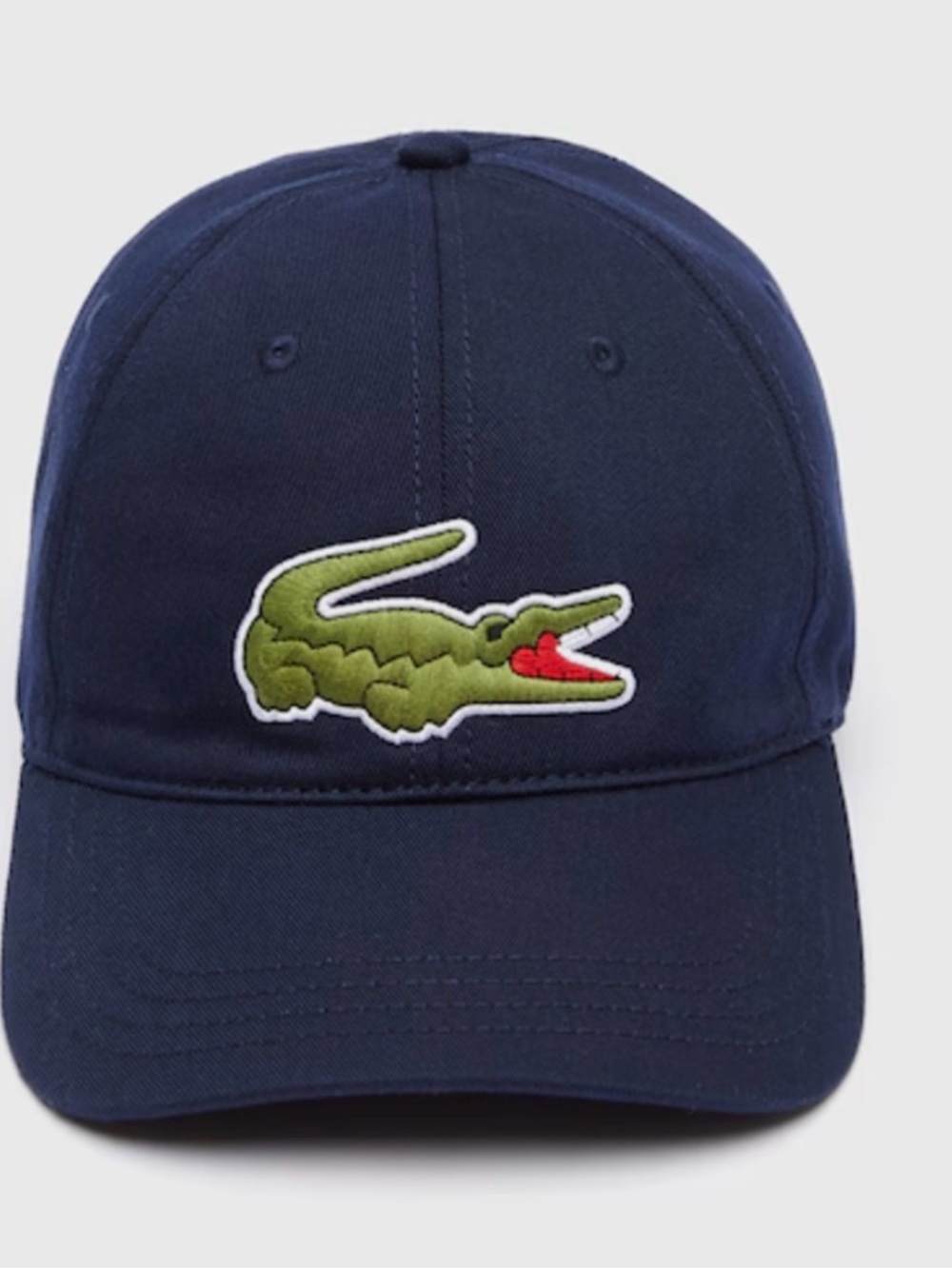 Lacoste Navy Crocodile Baseball Cap